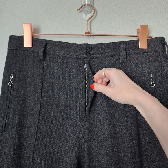 POLO SPORT SPORTSWOMAN x VINTAGE Ralph Lauren Wool blend trousers buckle back 10 - Picture 9 of 10